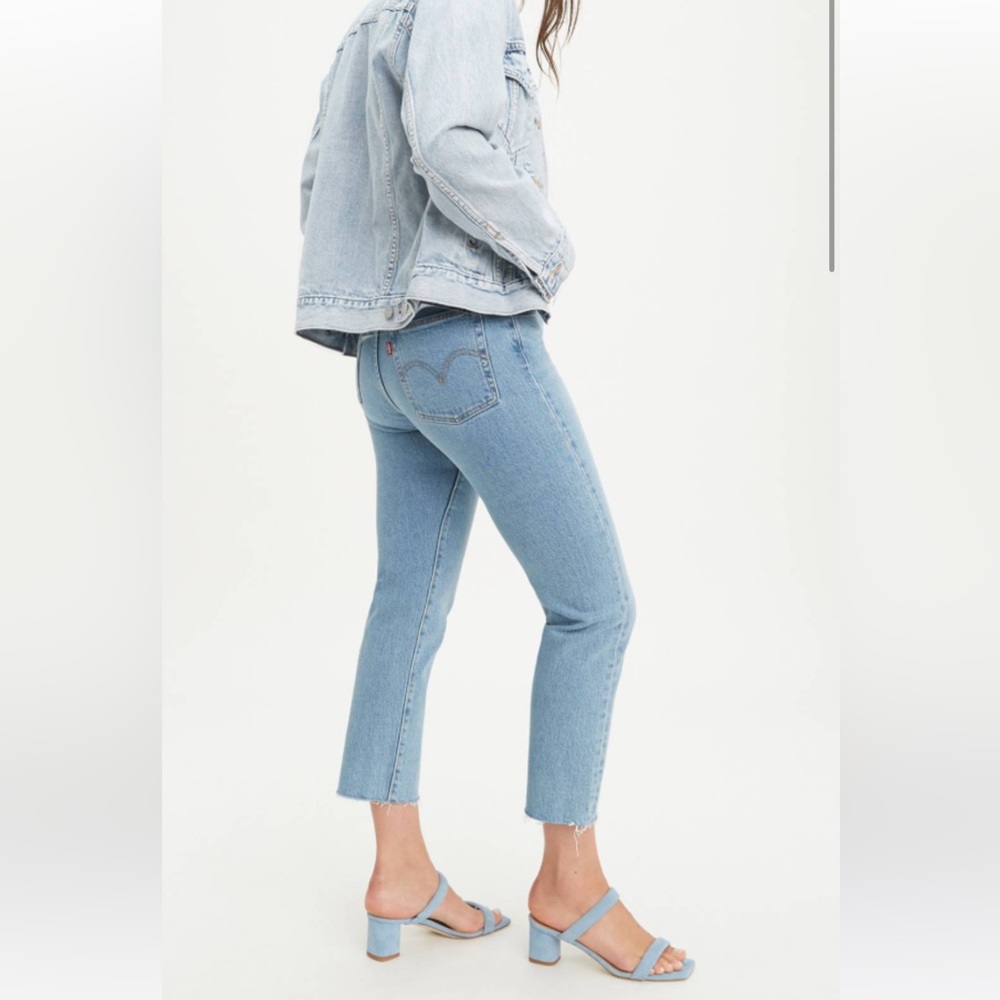 Levis wedgie straight jeans